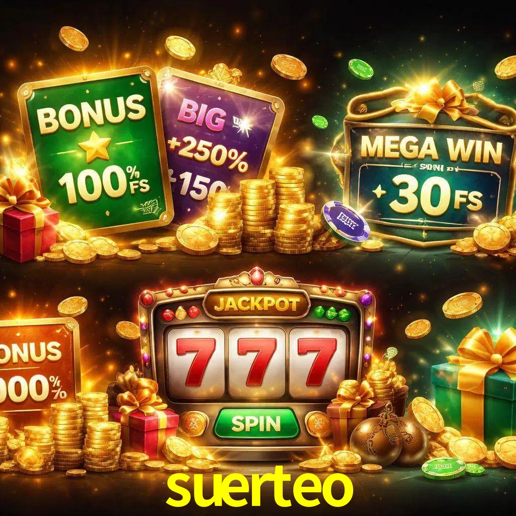Tipos de bonos suerteo incluyendo recompensas de bienvenida y promociones continuas